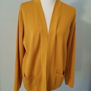 Anne Klein open cardigan Med NWOT